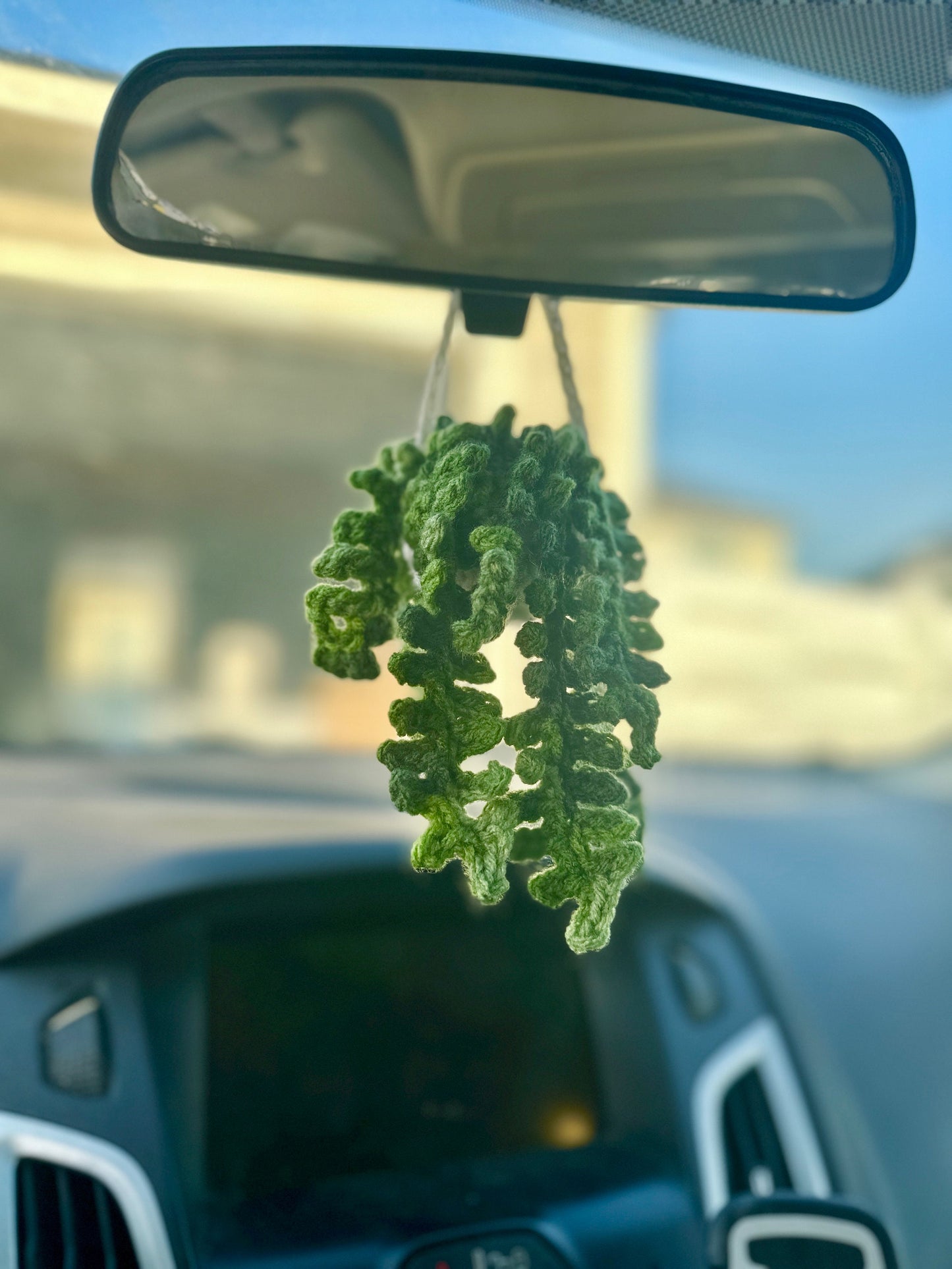 Crochet Fern Plant, Hanging Plant, Home Decor Gift